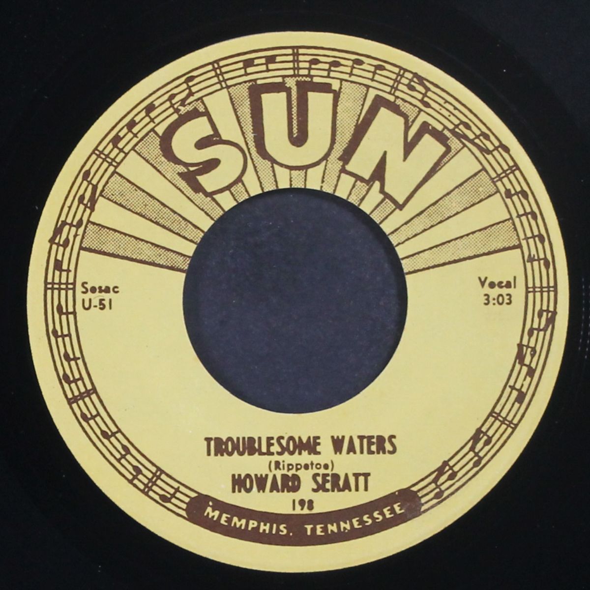 troublesome waters / i must be saved by HOWARD SERATT