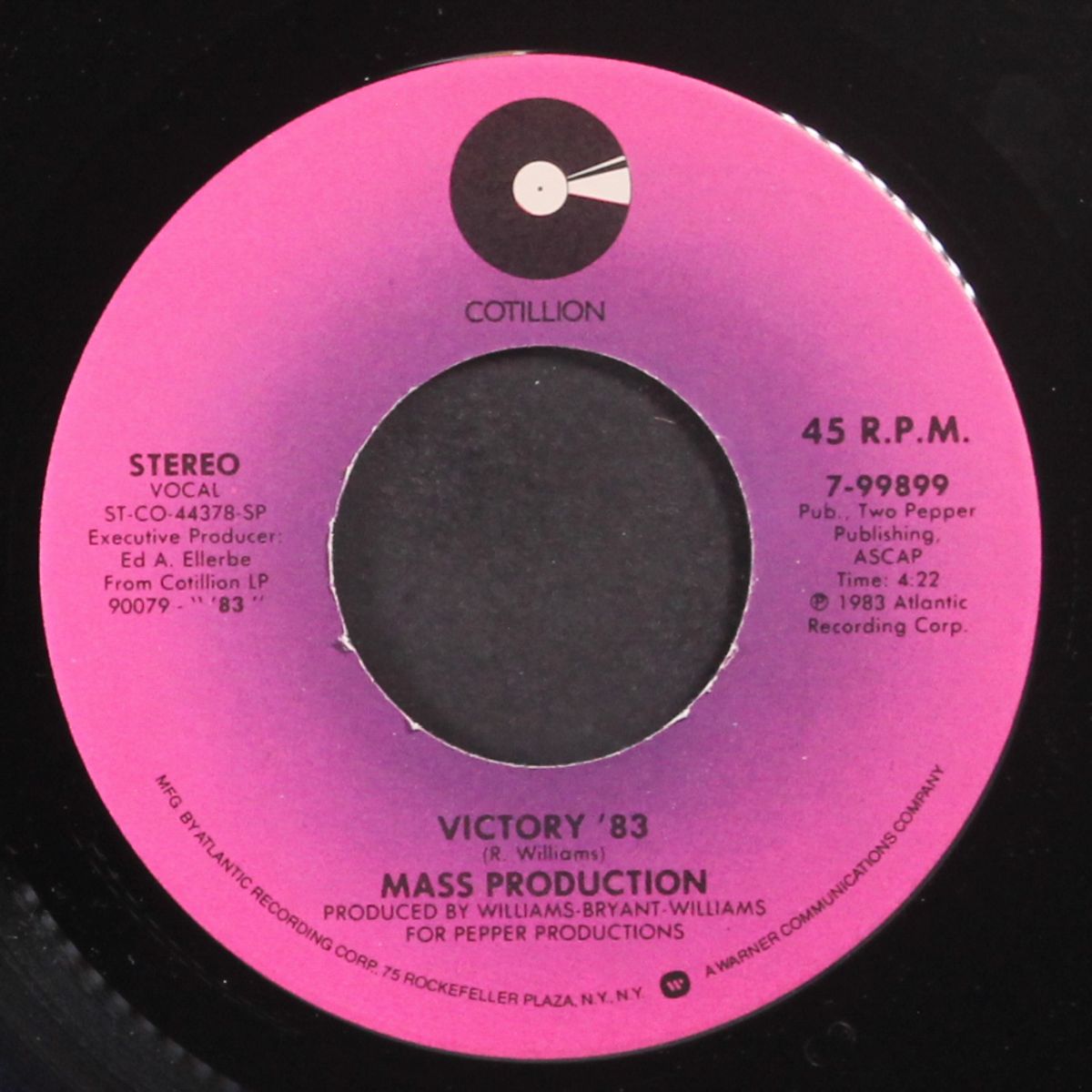 time bomb / victory '83 by MASS PRODUCTION