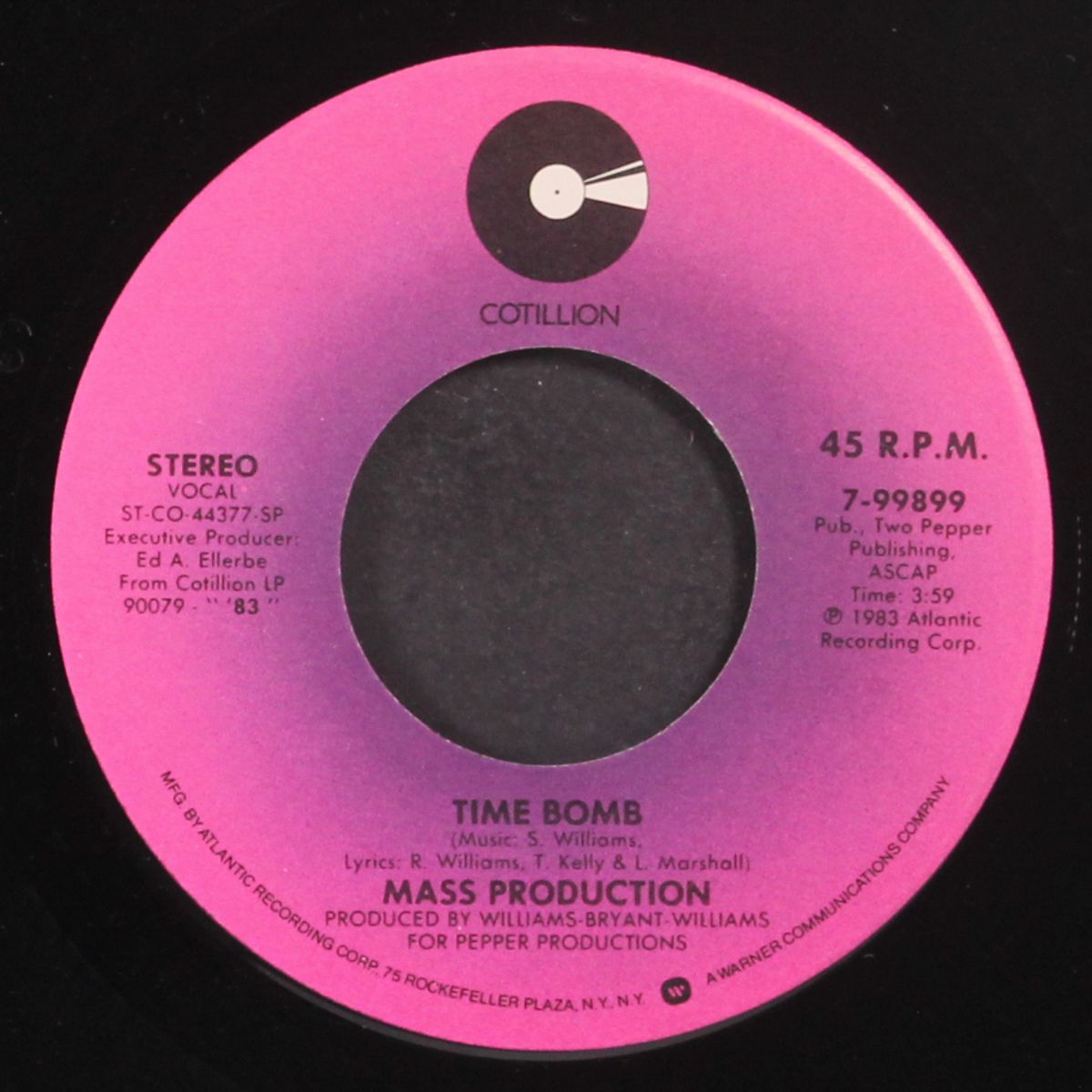 time bomb / victory '83 by MASS PRODUCTION