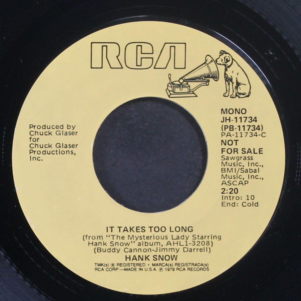 it takes too long by HANK SNOW