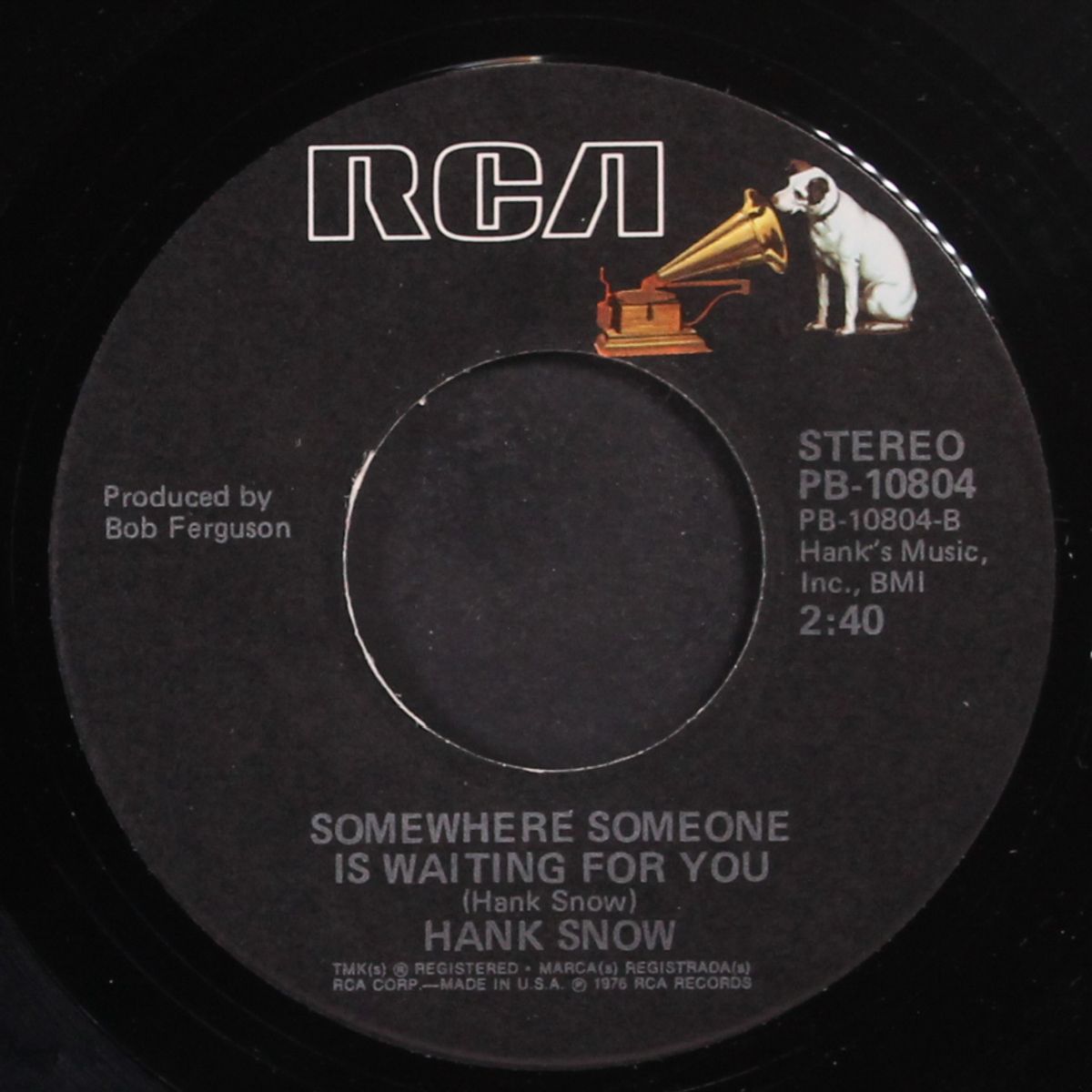 you're wondering why by HANK SNOW