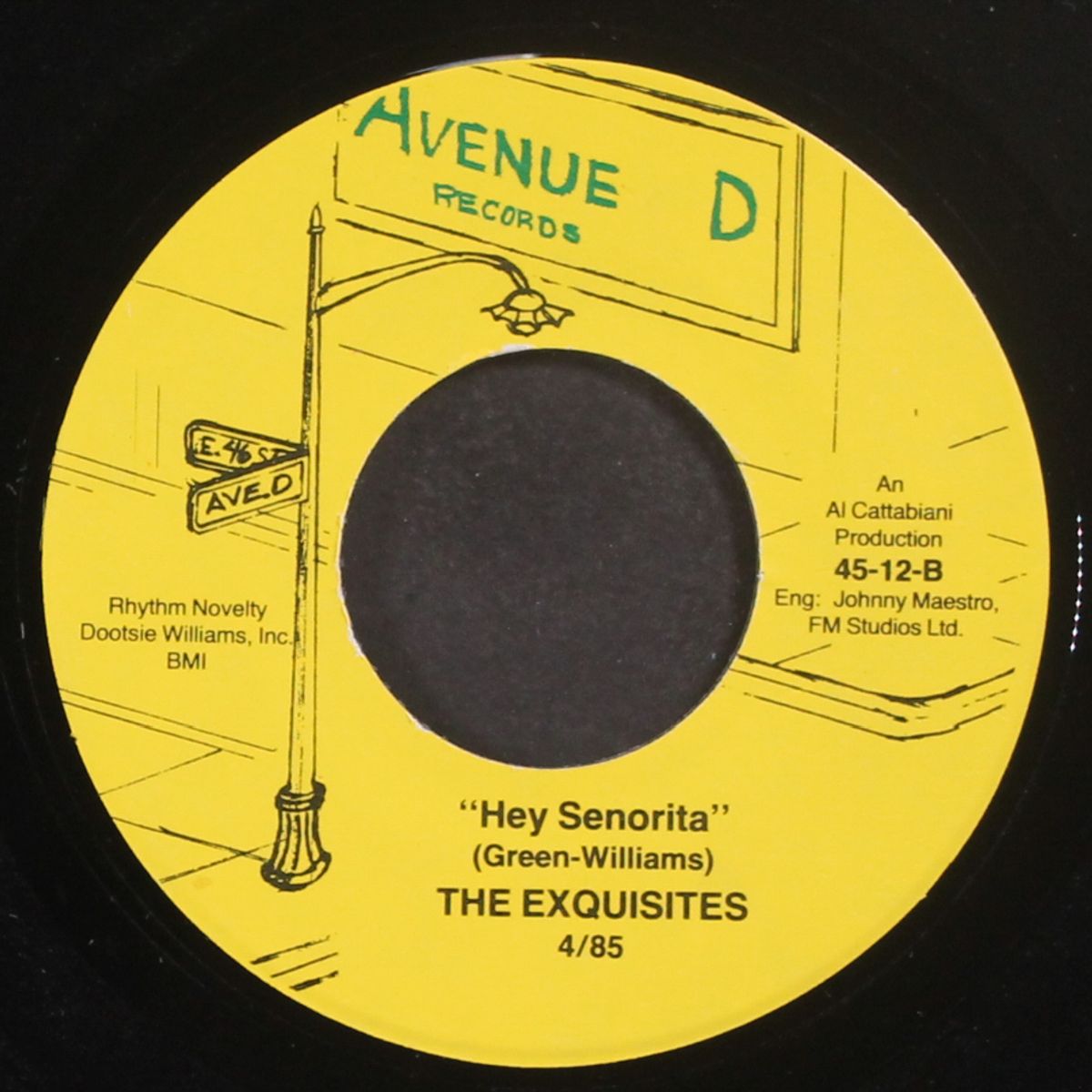 dedicated to the one i love / hey senorita by EXQUISITES