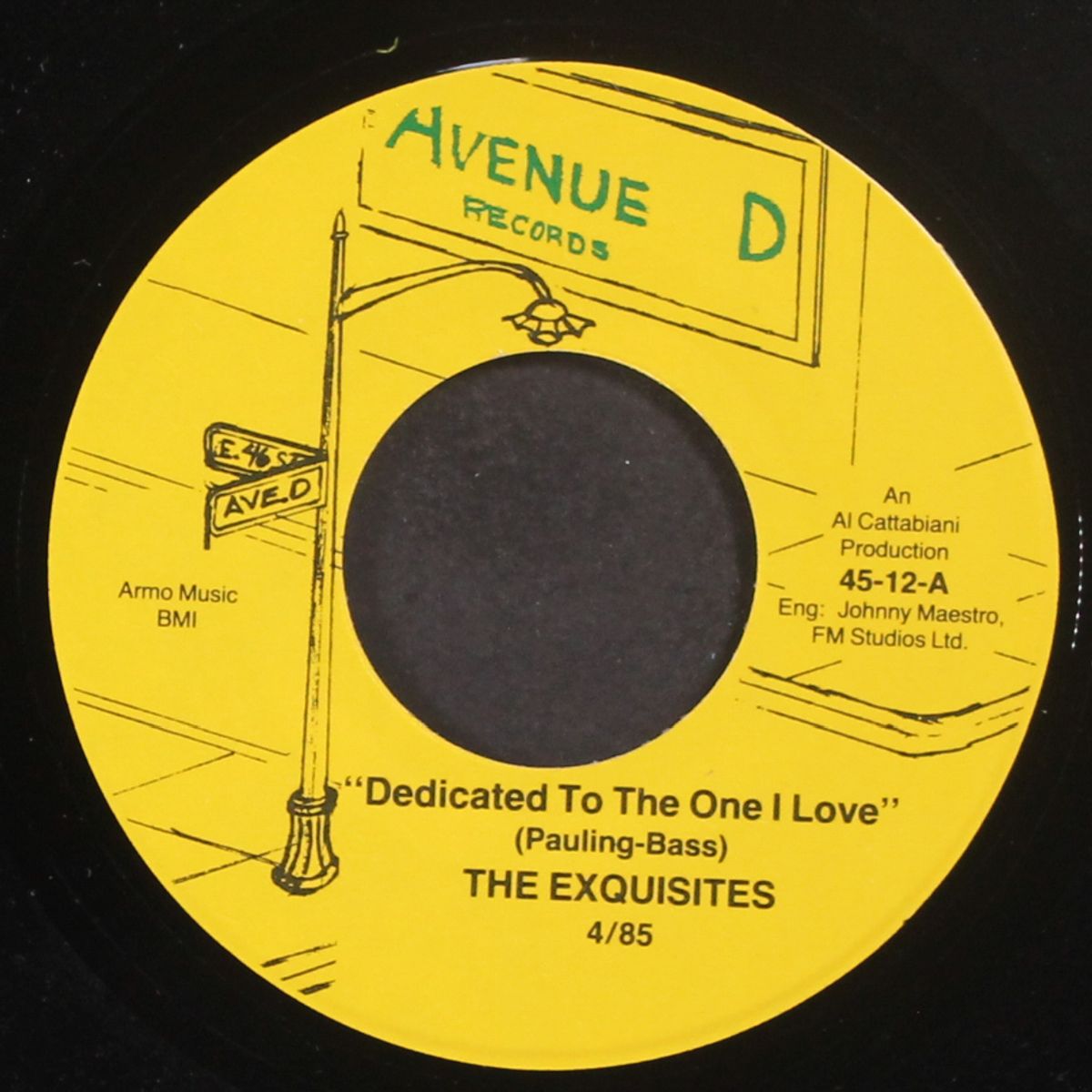 dedicated to the one i love / hey senorita by EXQUISITES