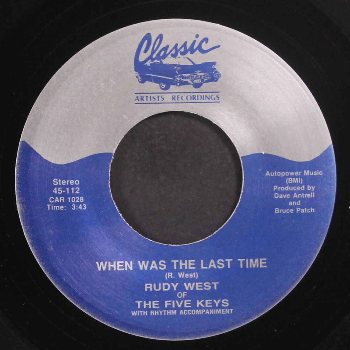 miracle moment of love / when was the last time by RUDY WEST