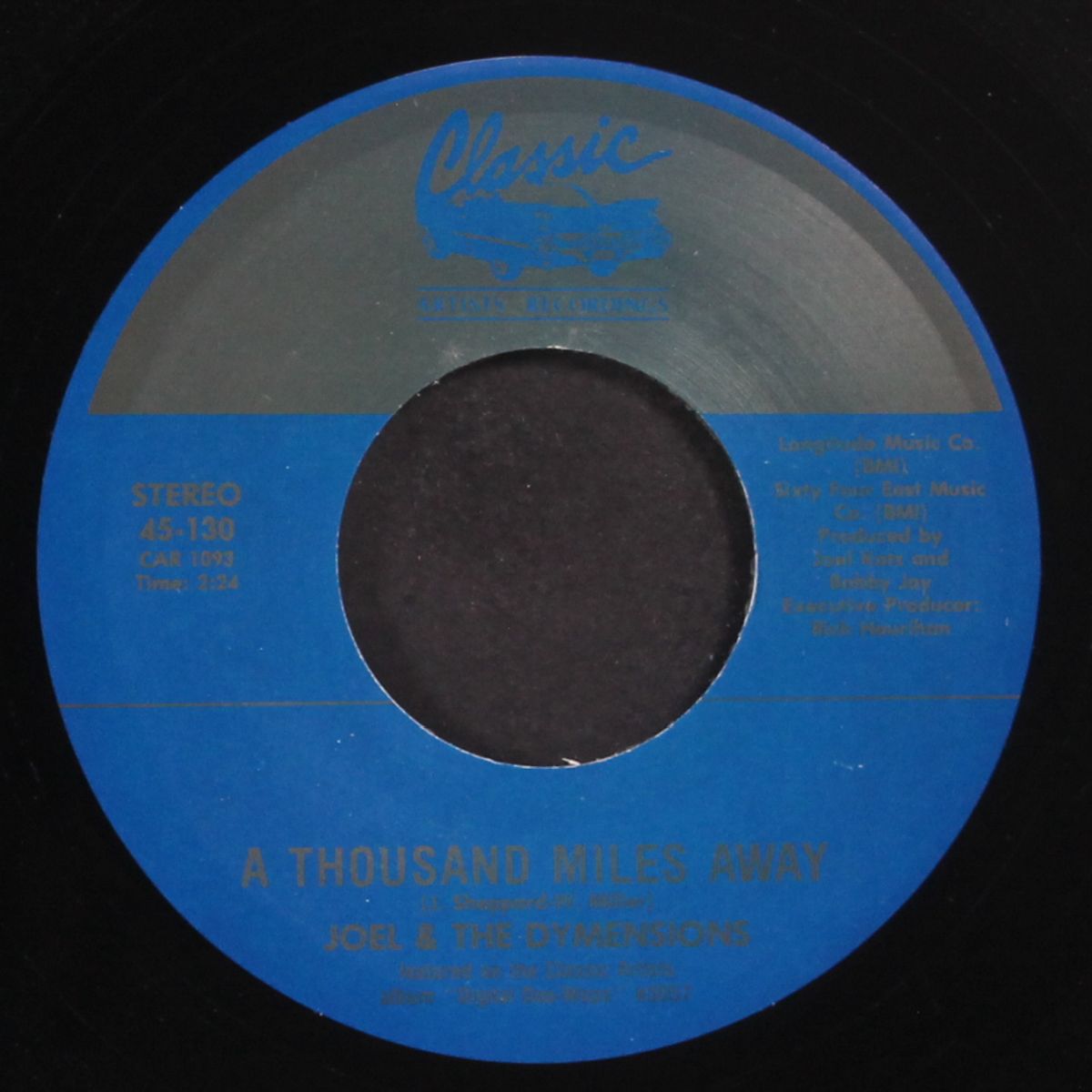 a thousand miles away / my juanita by JOEL & DYMENSIONS
