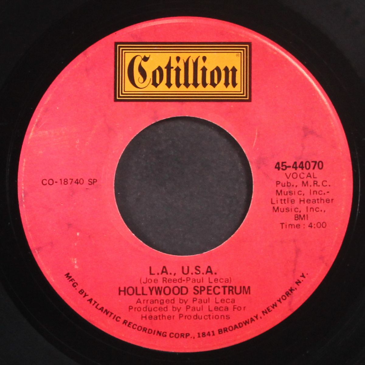 i gotta get back to lovin' you / l.a., u.s.a. by HOLLYWOOD SPECTRUM