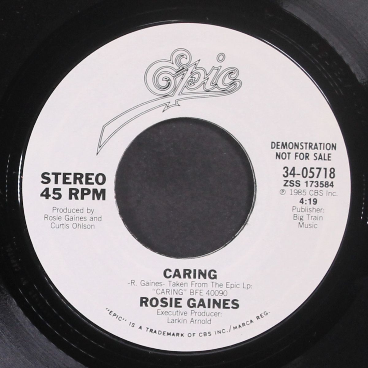 caring / same by ROSIE GAINES