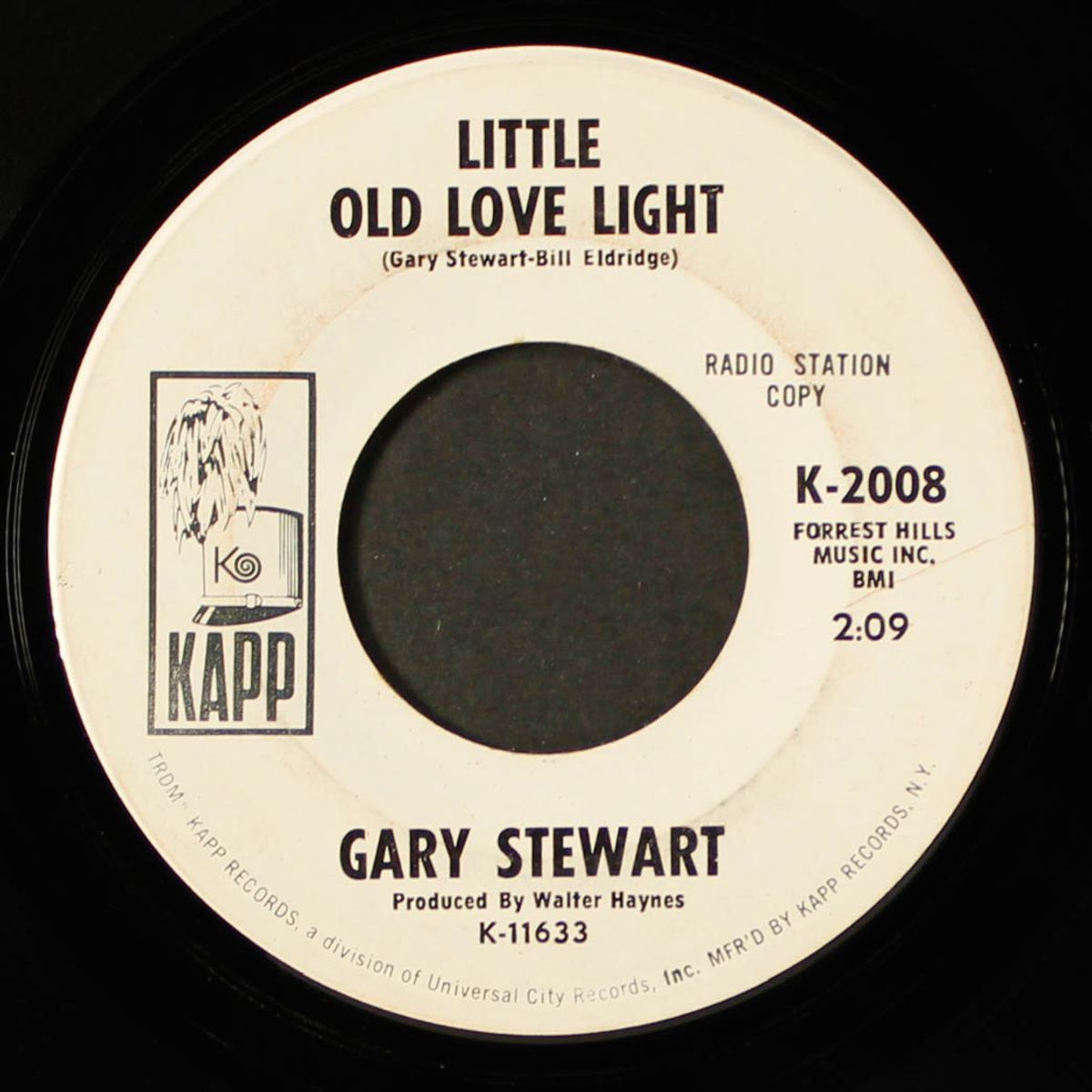 sweet-tater and cisco / little old love light by GARY STEWART