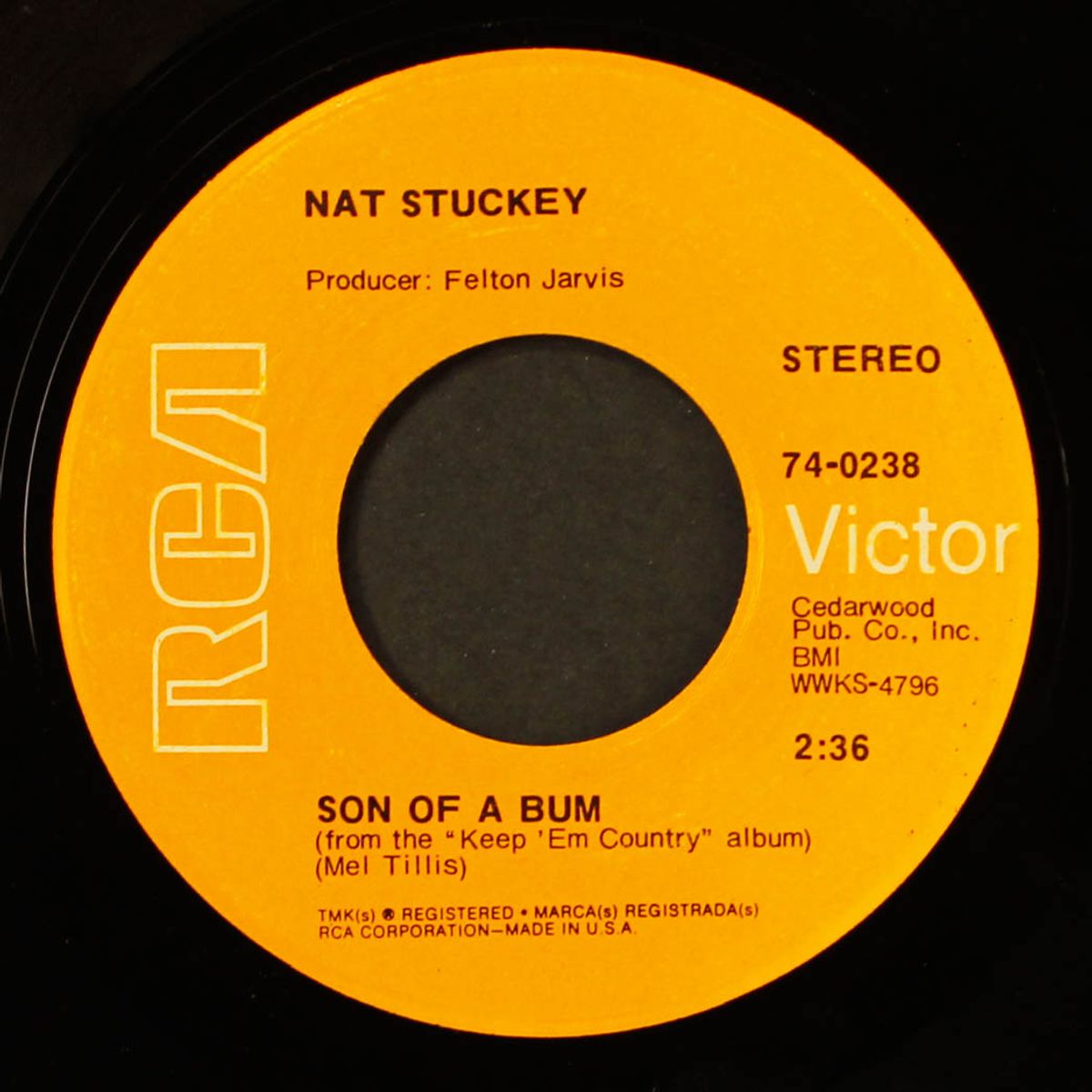 sweet thang and cisco / son of a bum by NAT STUCKEY