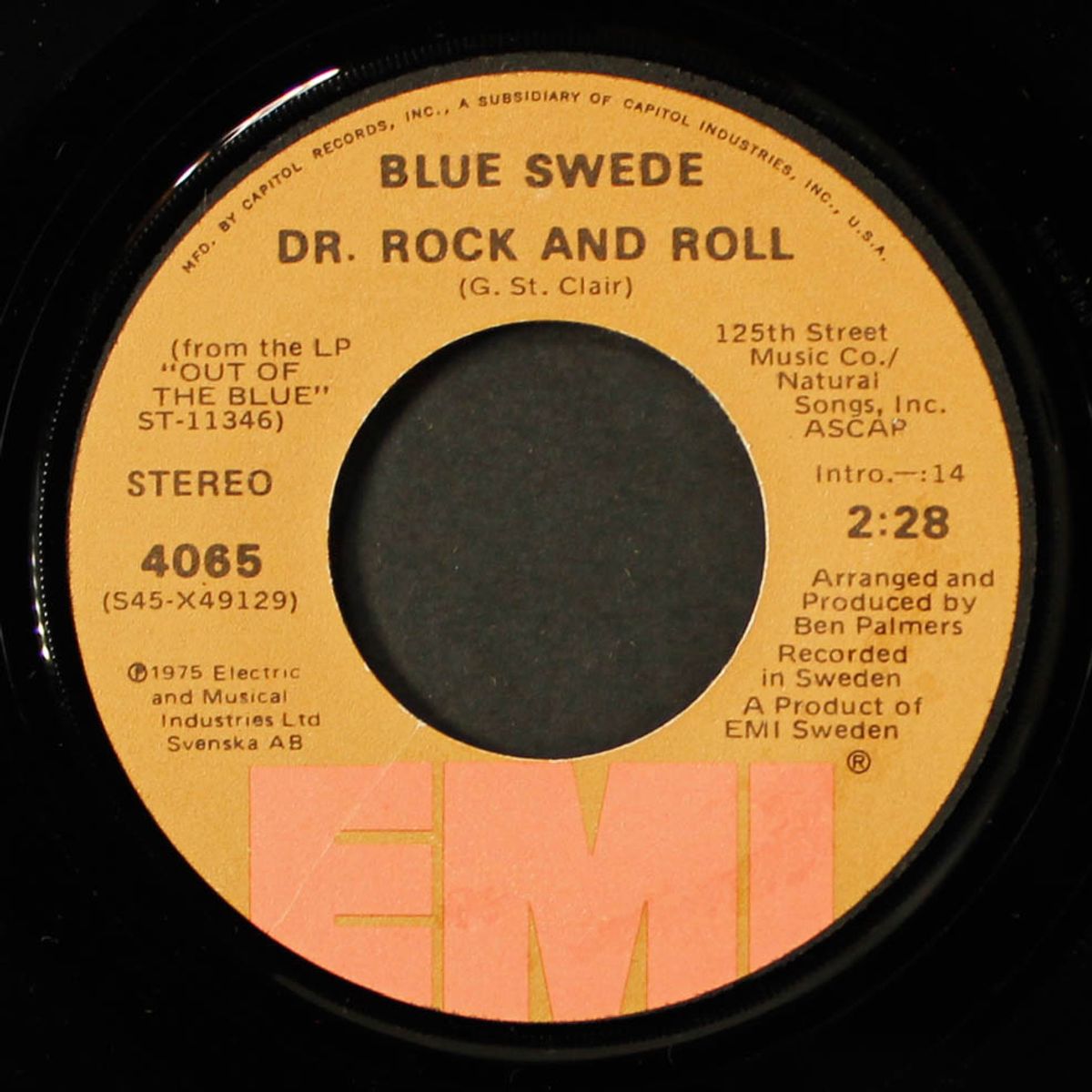 dr. rock and roll / gotta have your love by BLUE SWEDE
