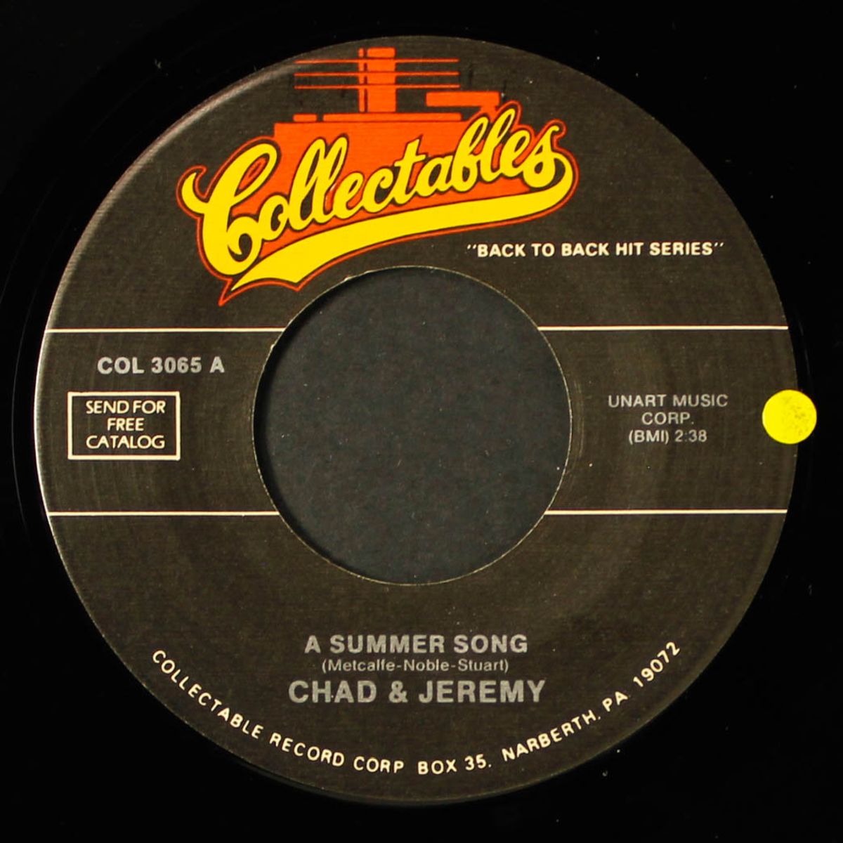 a summer song / willow weep for me by CHAD & JEREMY