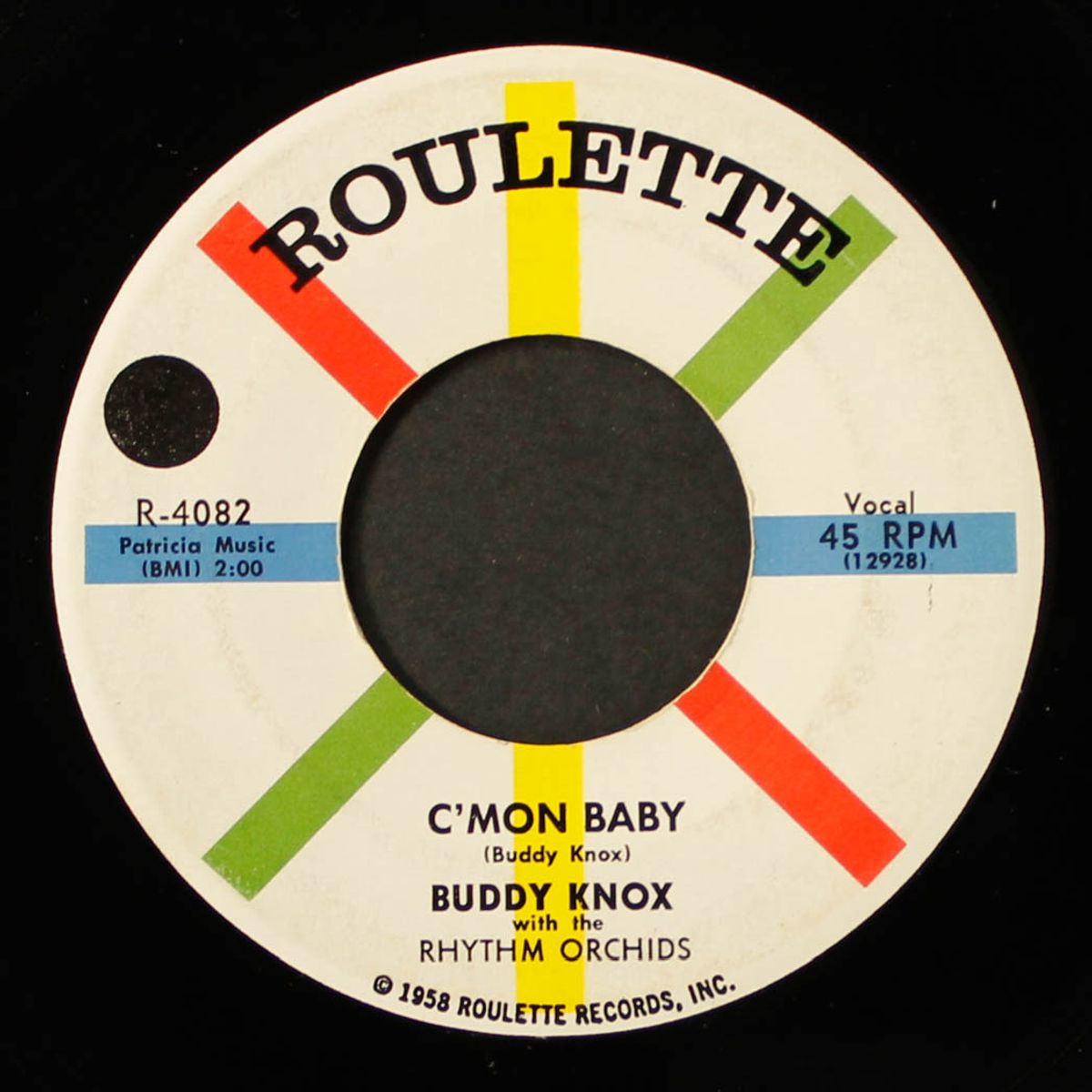 somebody touched me / c'mn baby by BUDDY KNOX
