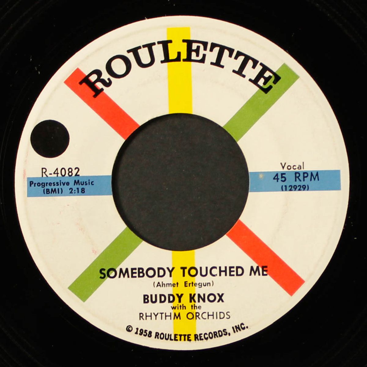 somebody touched me / c'mn baby by BUDDY KNOX