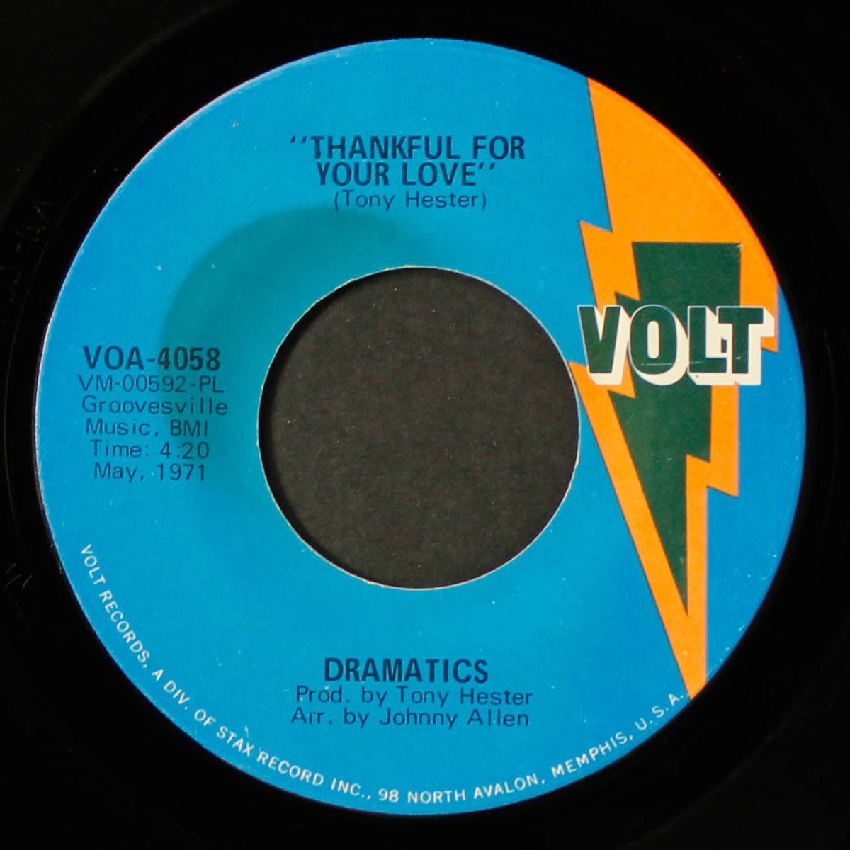 whatcha see is whatcha get / thankful for your love by DRAMATICS