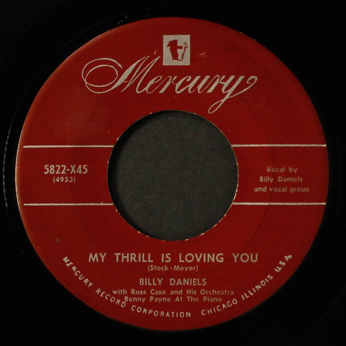 that's how it goes / my thrill is loving you by BILLY DANIELS