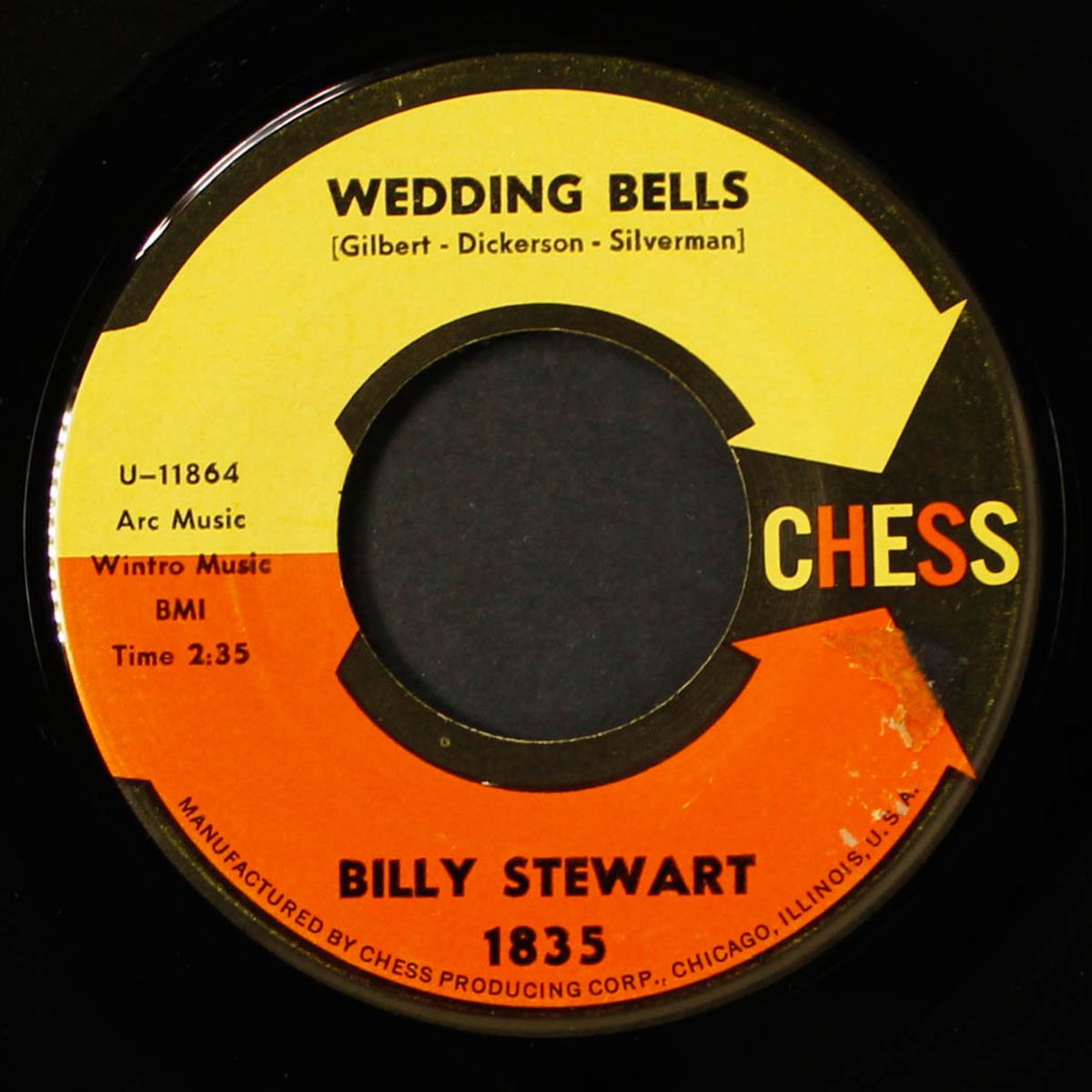 true fine lovin' / wedding bells by BILLY STEWART