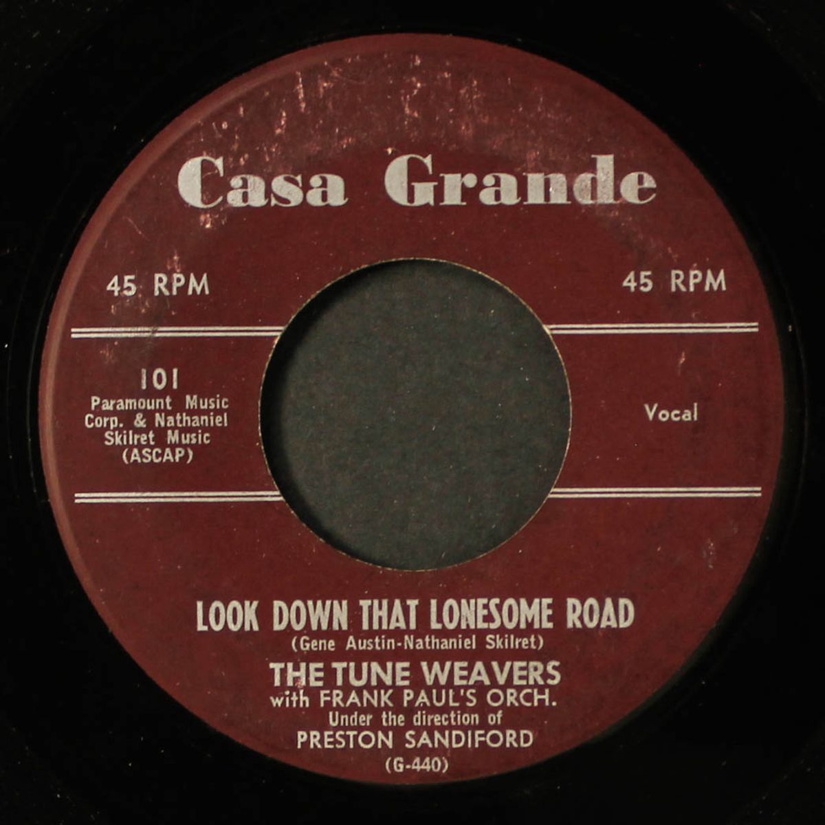 little boy / look down that lonesome road by TUNE WEAVERS