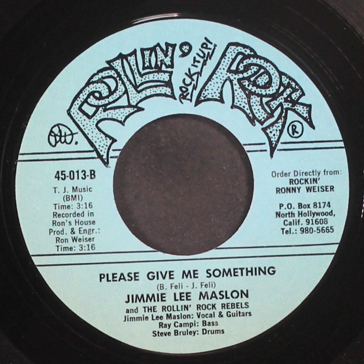 the haunt you baby rock / please give me something by JIMMIE LEE MASLON