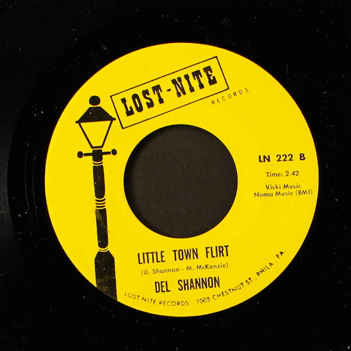 hats off to larry / little town flirt by DEL SHANNON