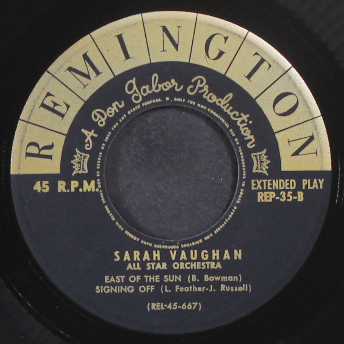 hot jazz by SARAH VAUGHAN