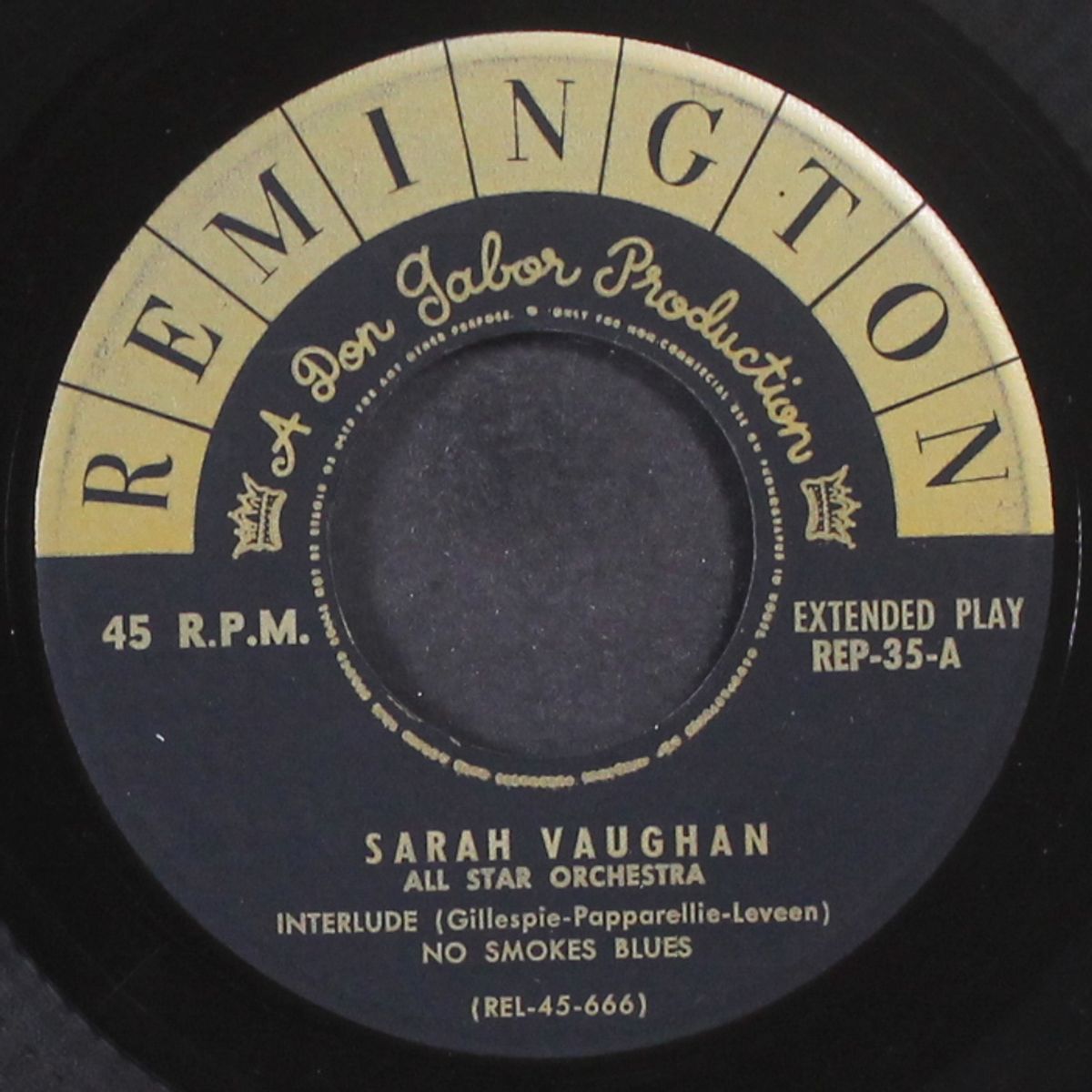 hot jazz by SARAH VAUGHAN