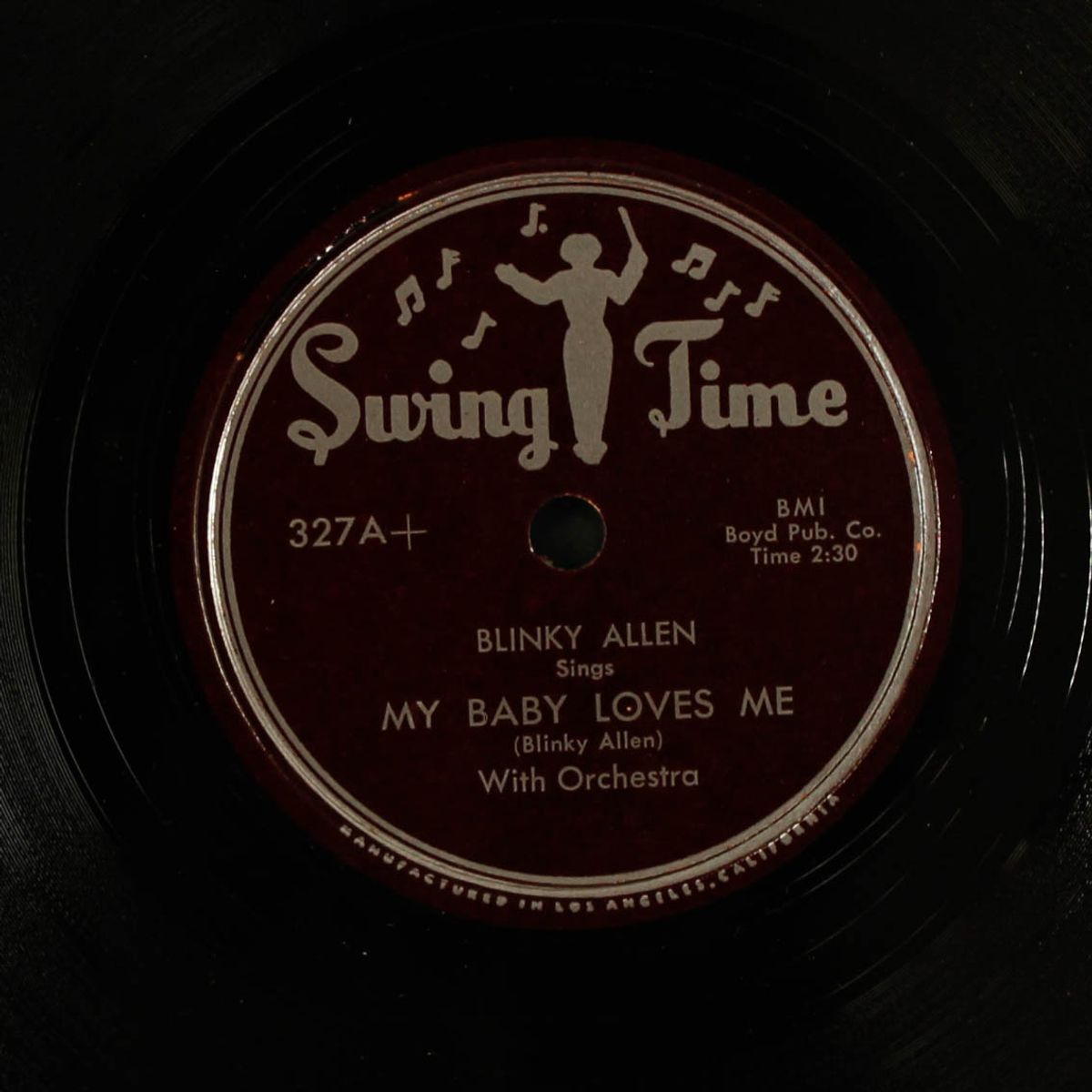 take me back / my baby loves me by BLINKY ALLEN