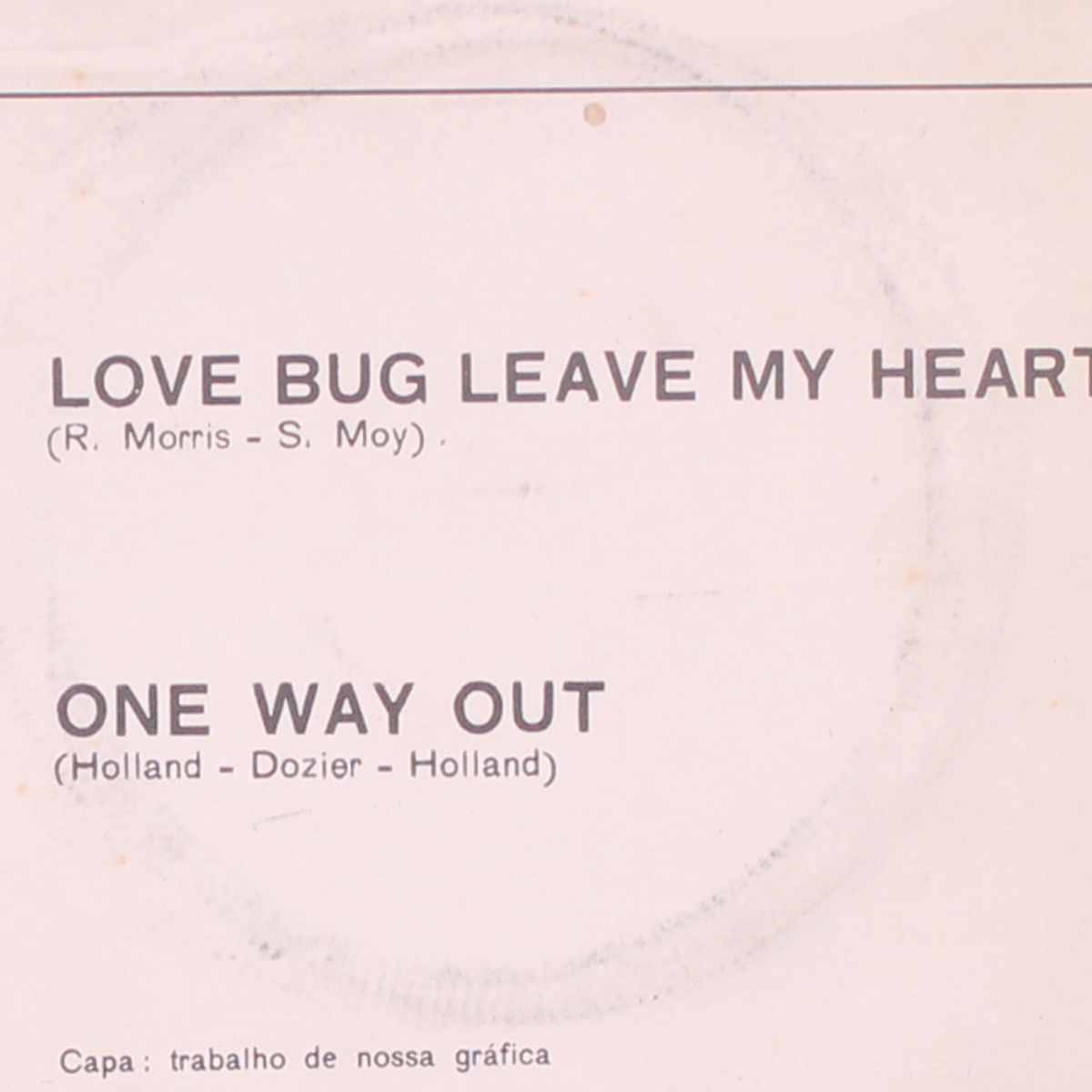 love bug leave my heart alone by MARTHA & VANDELLAS
