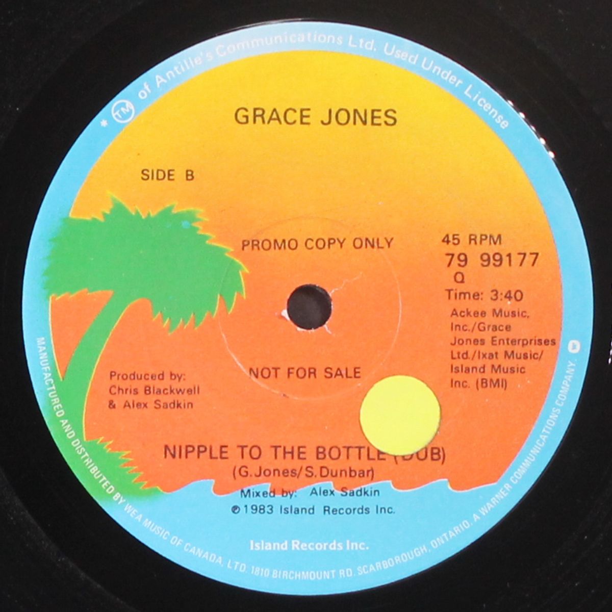 cry now laugh later / nipple to the bottle dub by GRACE JONES