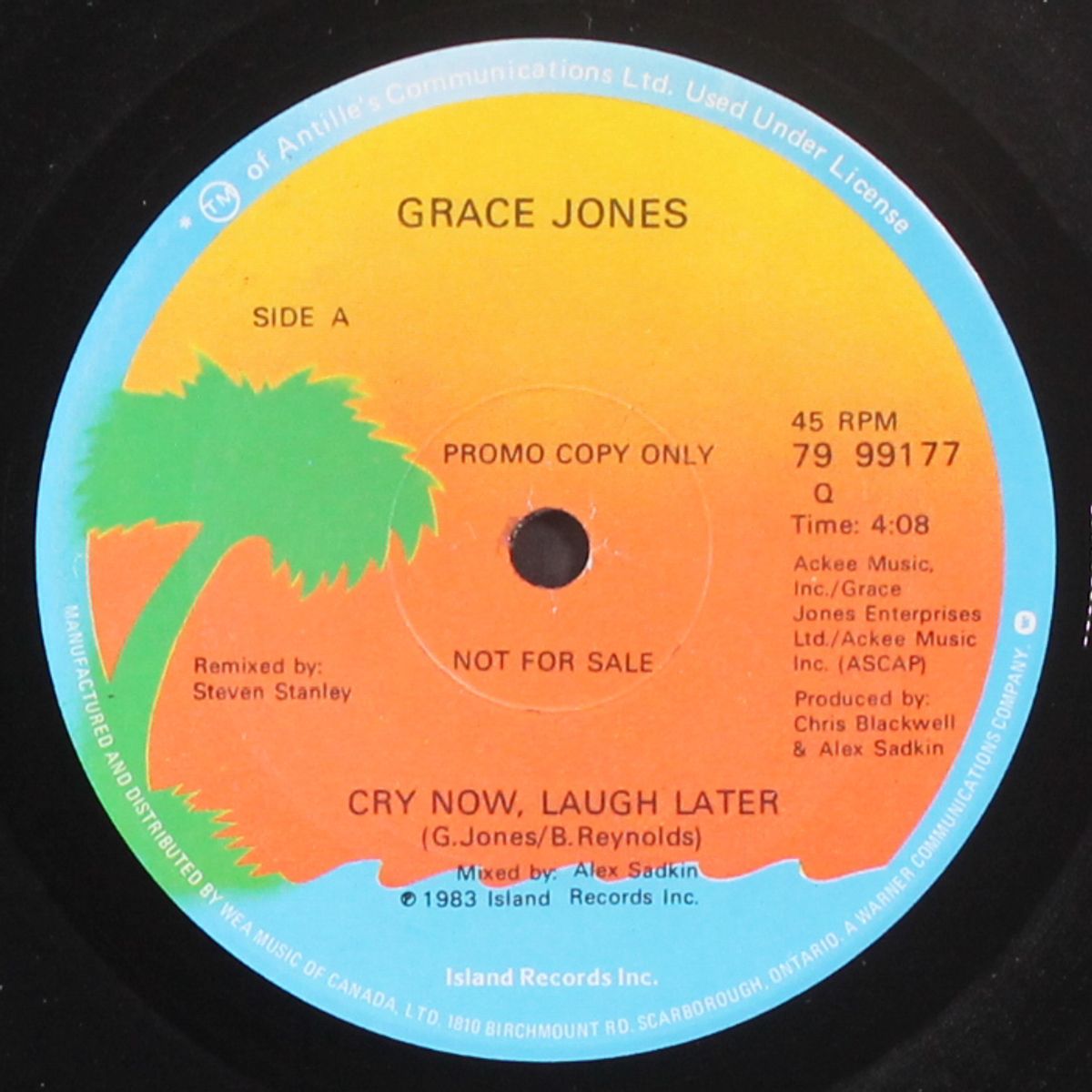 cry now laugh later / nipple to the bottle dub by GRACE JONES