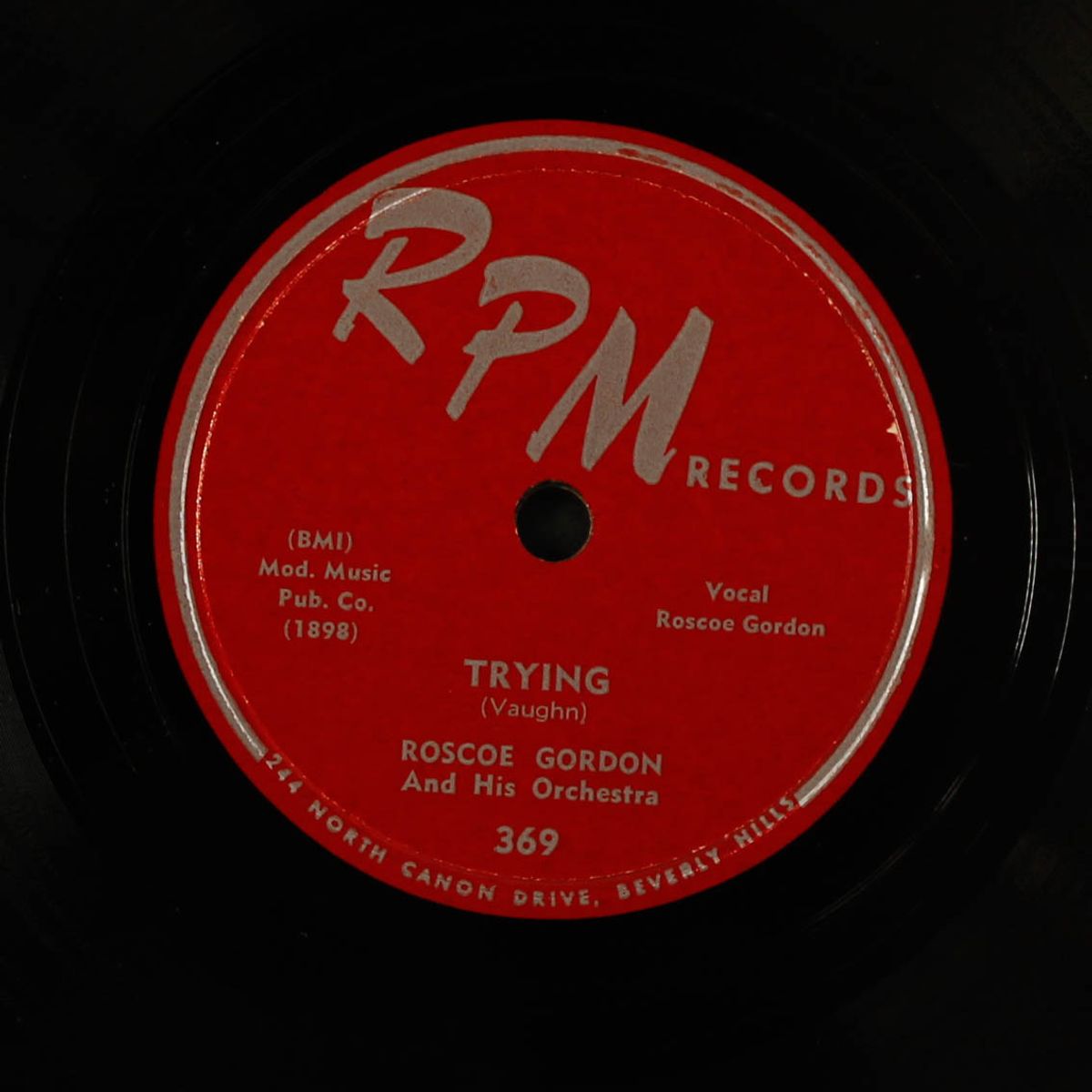 dream baby / trying by ROSCOE GORDON
