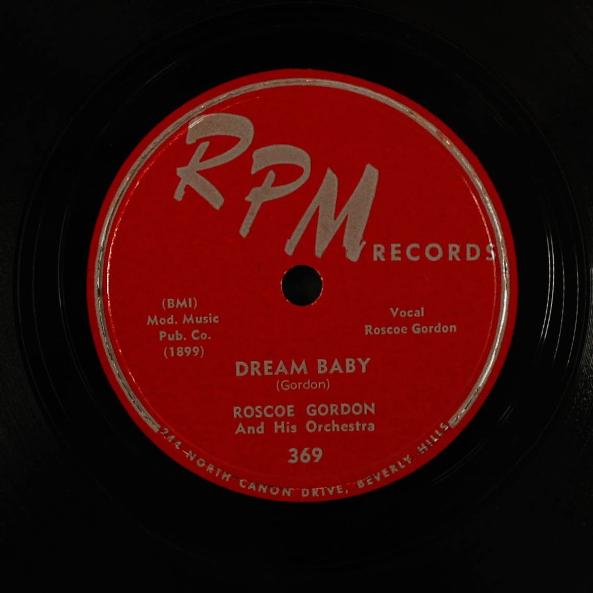 dream baby / trying by ROSCOE GORDON