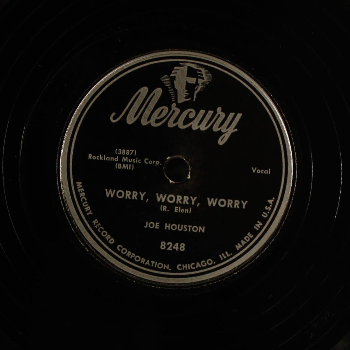 worry, worry, worry / hard time baby by JOE HOUSTON