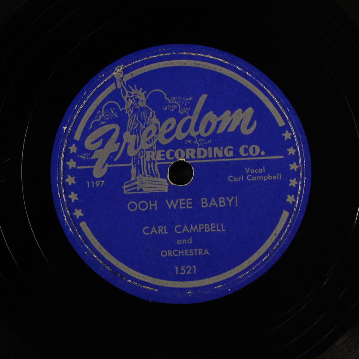 between midnight and dawn / ooh wee baby! by CARL CAMPBELL