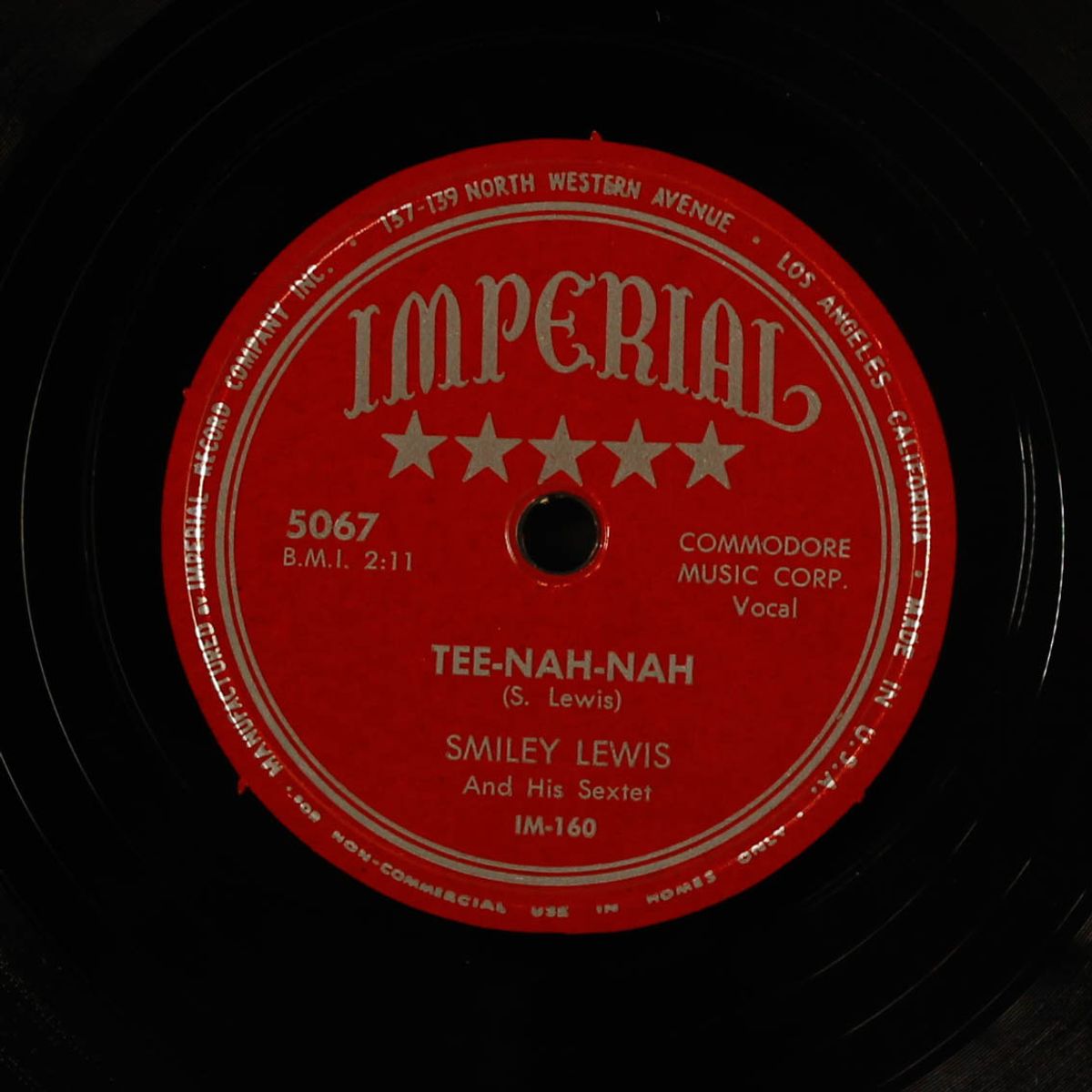 tee-nah-nah / lowdown by SMILEY LEWIS