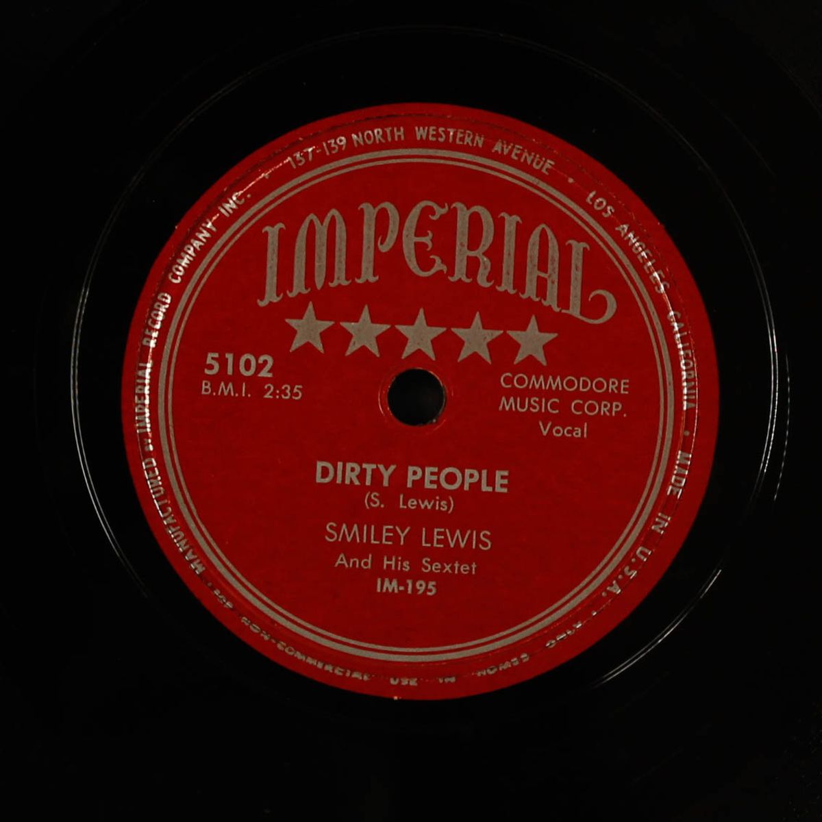 if you ever loved a woman / dirty people by SMILEY LEWIS