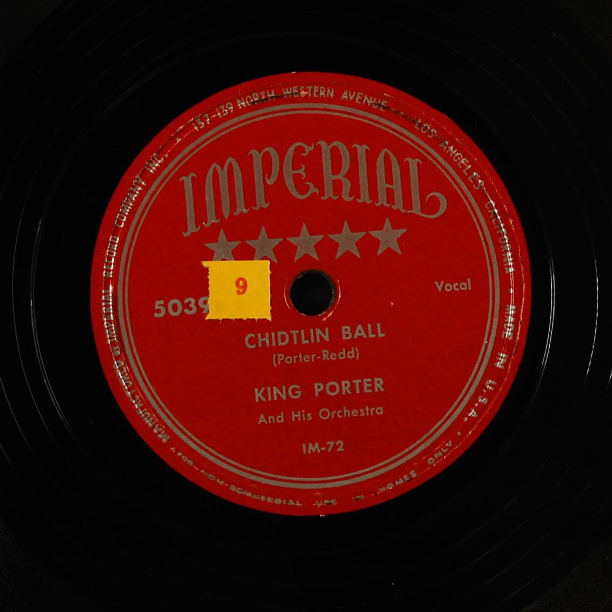 chidtlin ball / don't let fletcher getcha by KING PORTER