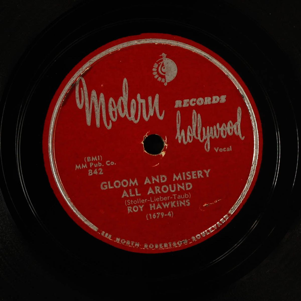 i walk alone / gloom and misery all around by ROY HAWKINS