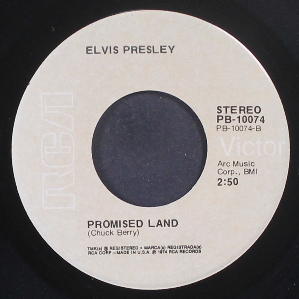 promised land by ELVIS PRESLEY