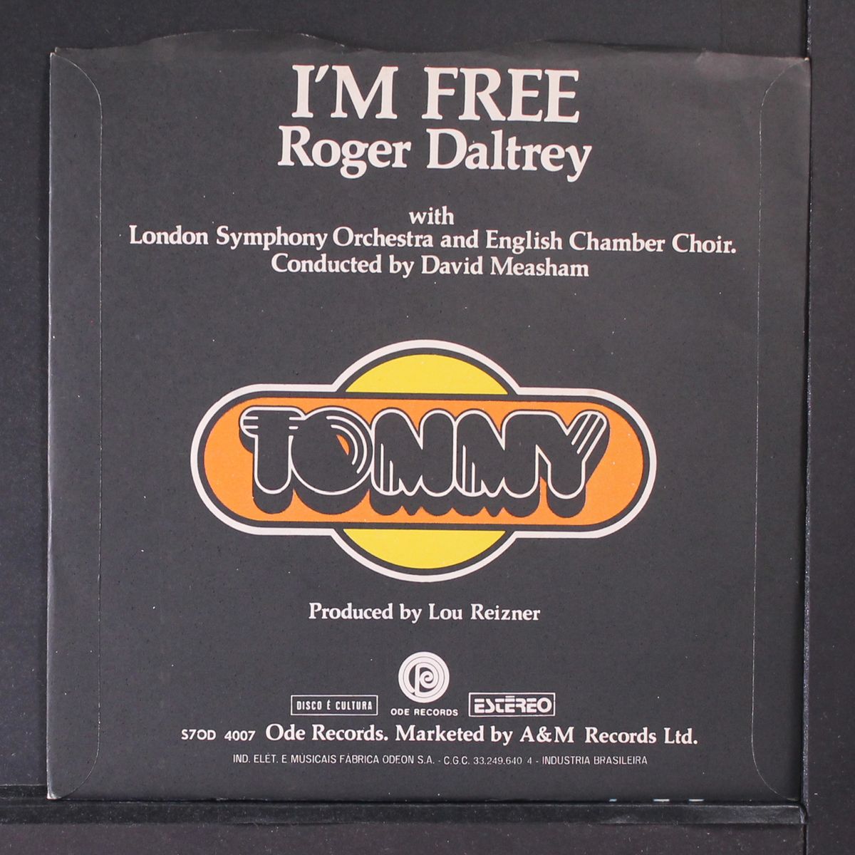 i'm free by ROGER DALTREY