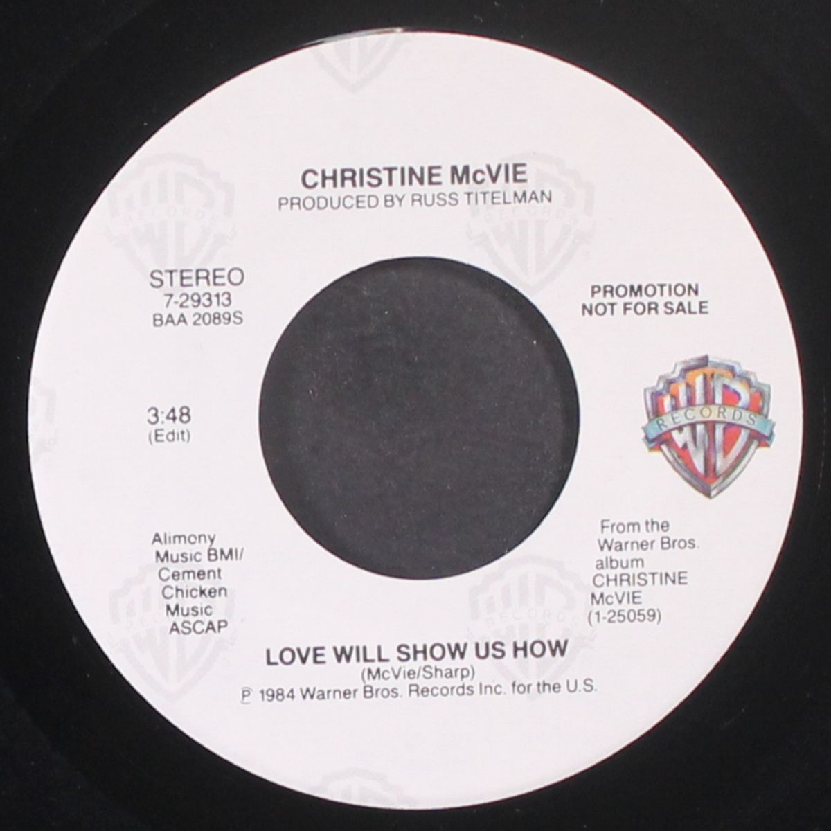 love will show us how / same by CHRISTINE MCVIE