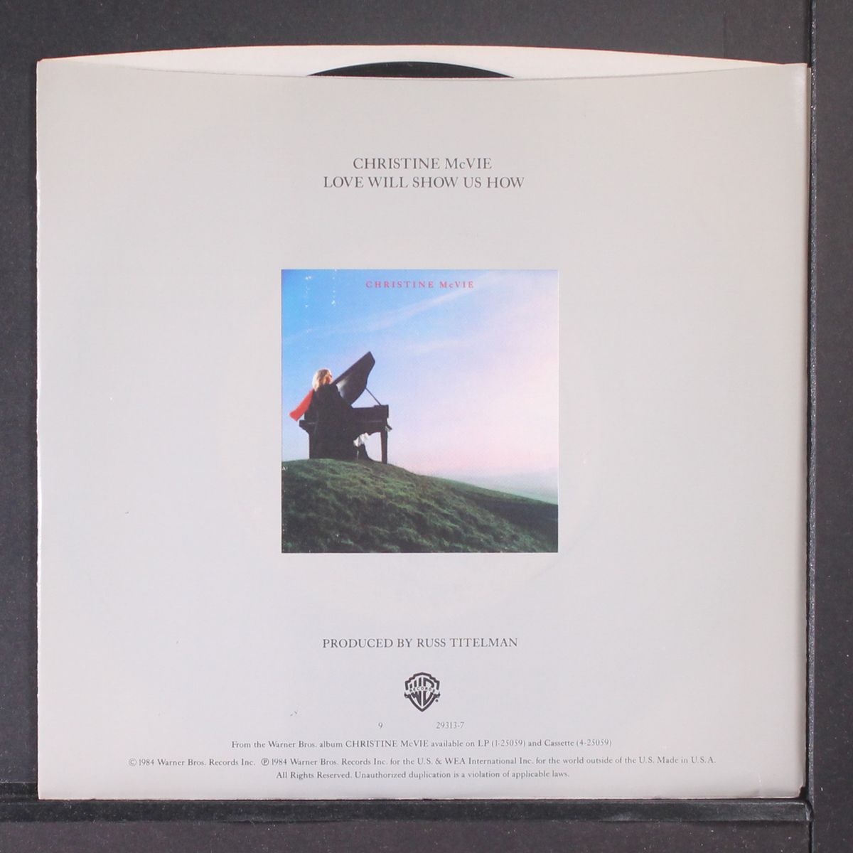 love will show us how / same by CHRISTINE MCVIE