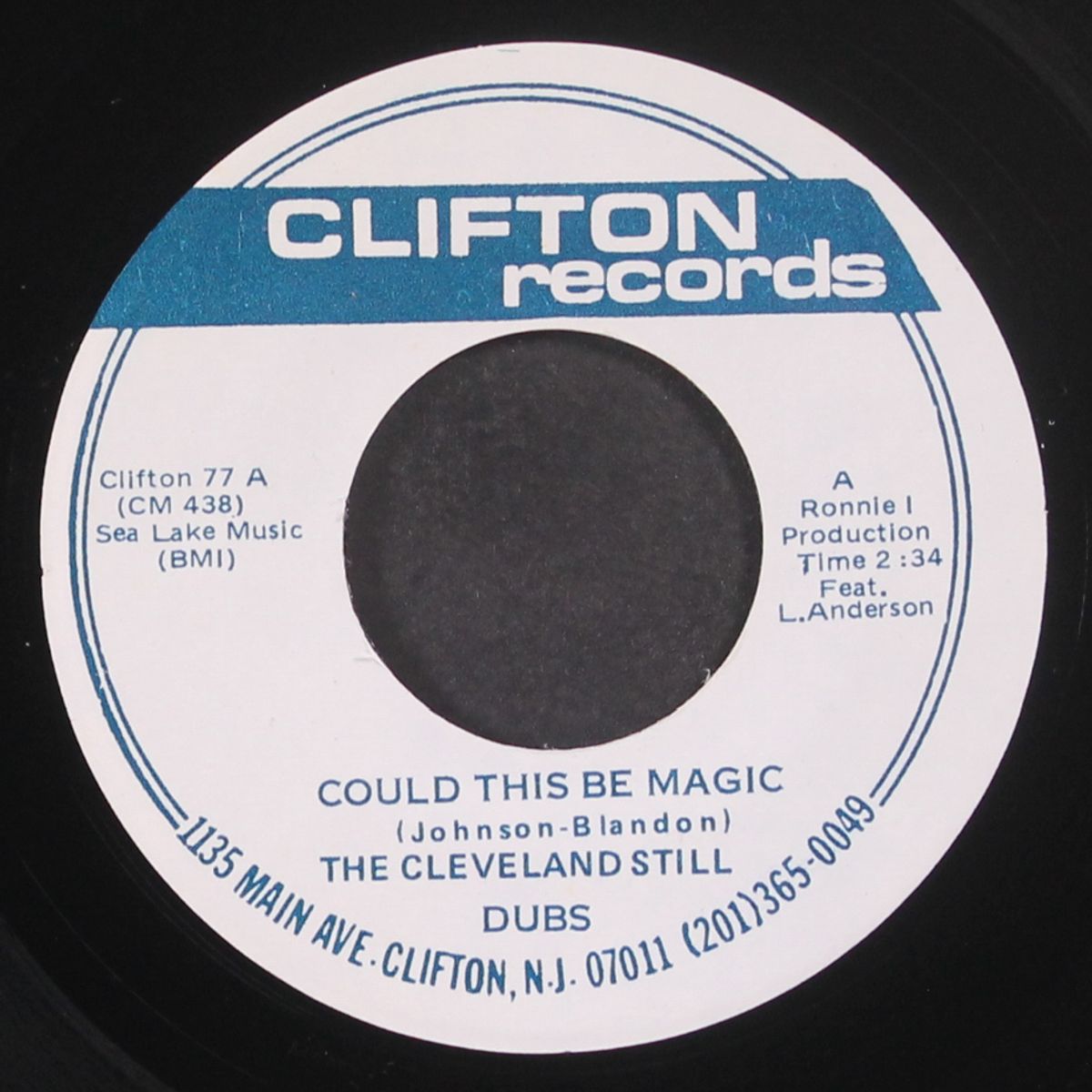 could this be magic / teddy bear by CLEVELAND STILL DUBS