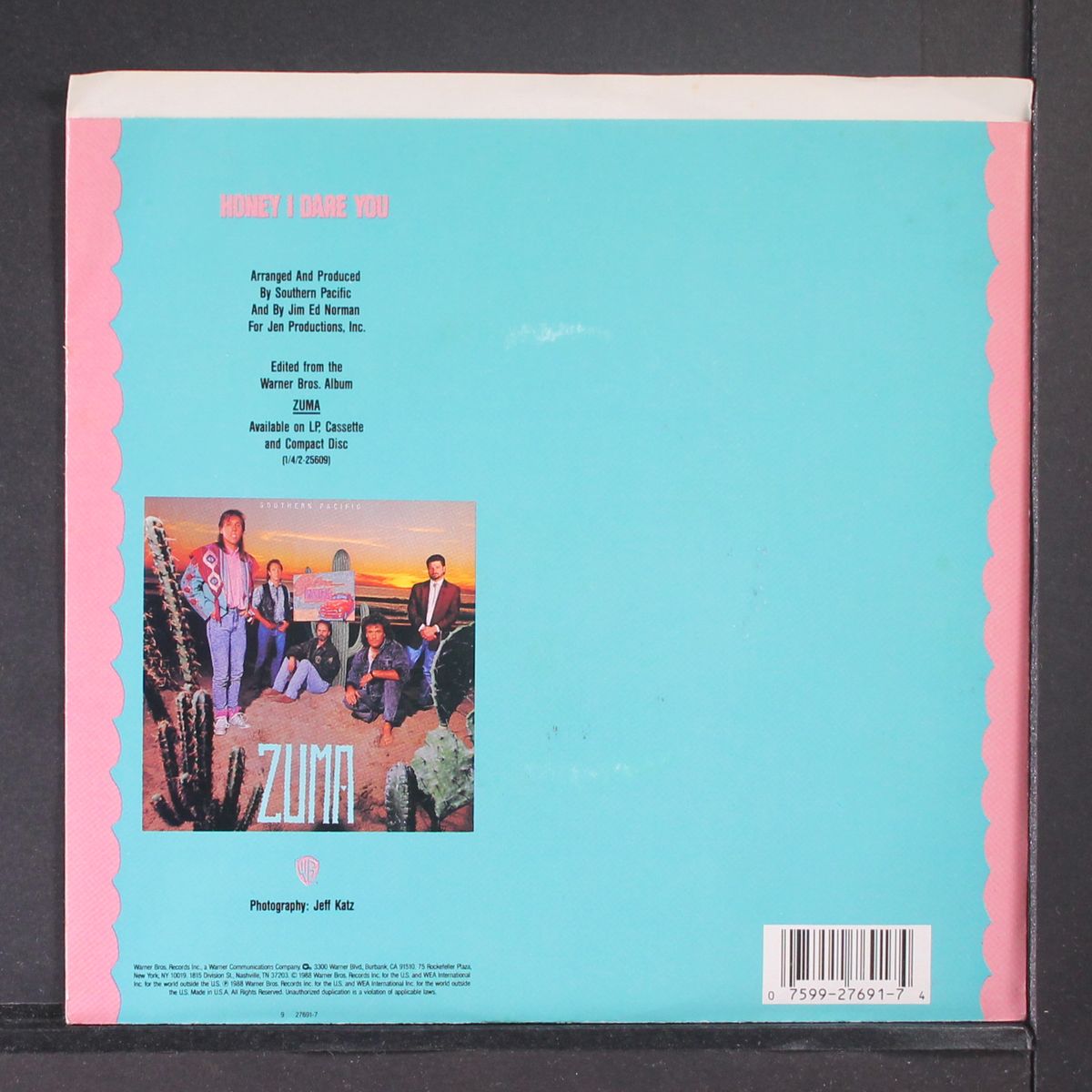 honey i dare you / same by SOUTHERN PACIFIC