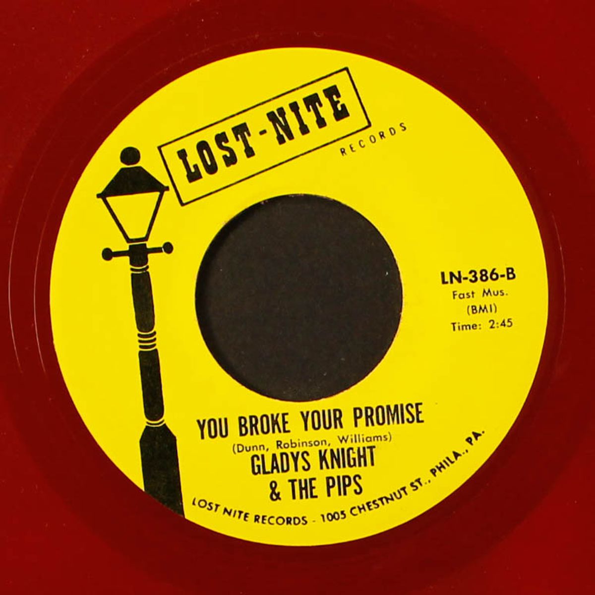 letter full of tears / you broke your promise by GLADYS KNIGHT & PIPS