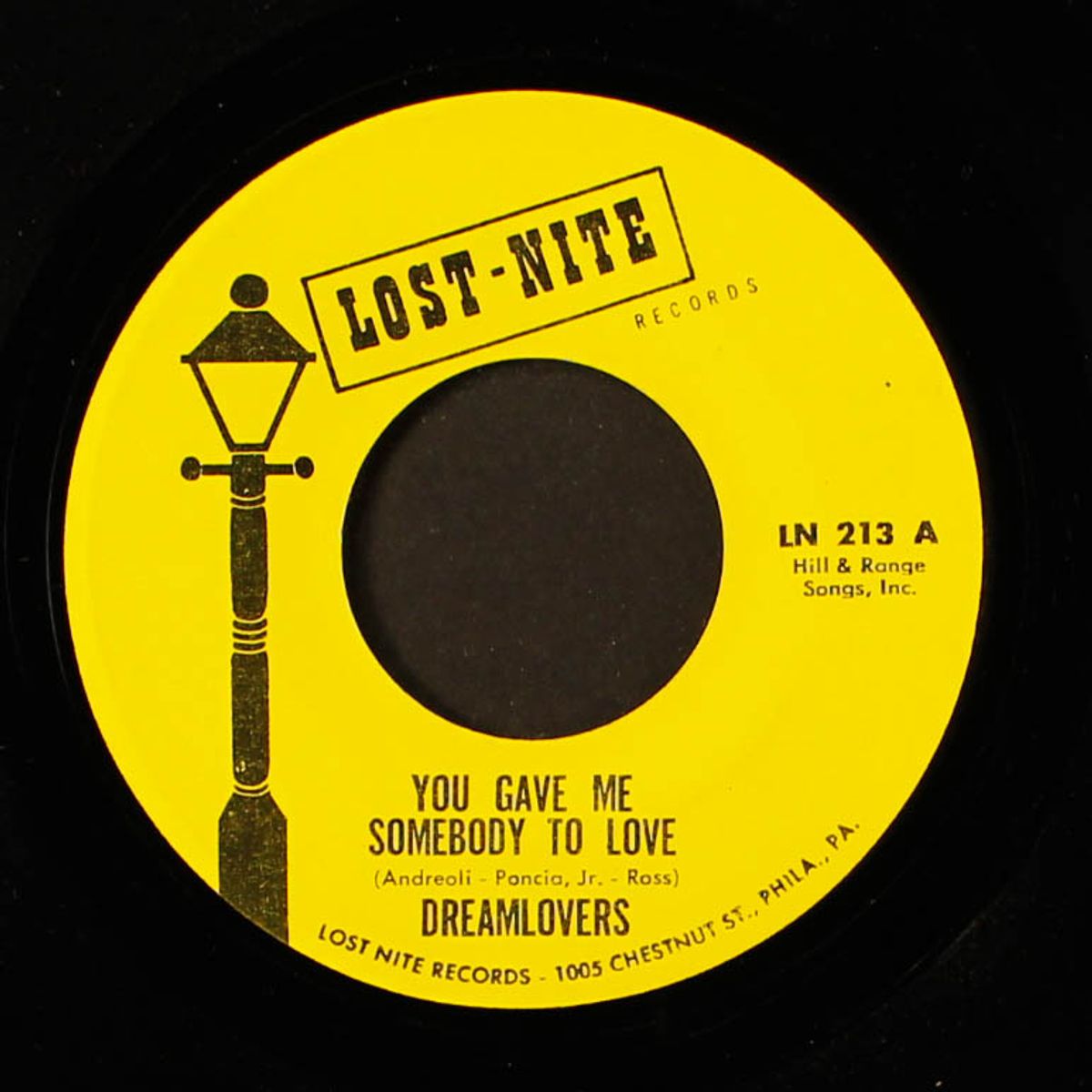 you gave me somebody to love / doin' things together with you by DREAMLOVERS