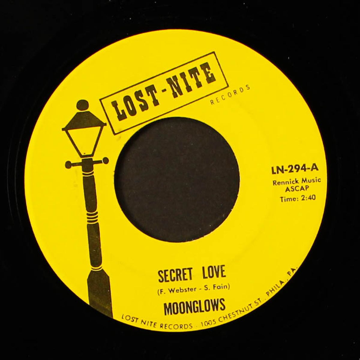 secret love / golden teardrops by MOONGLOWS / FLAMINGOS