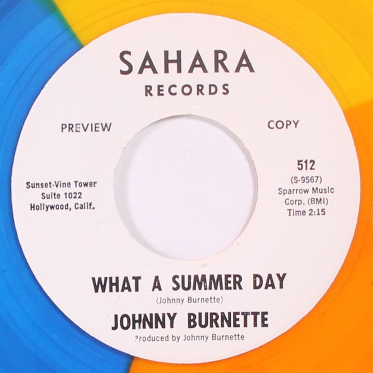 what a summer day by JOHNNY BURNETTE