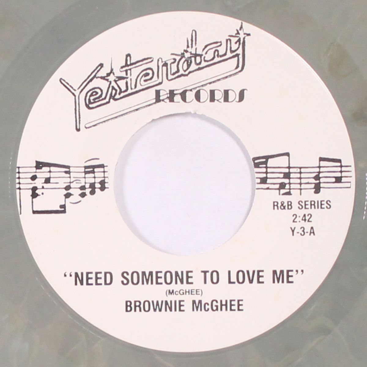 need someone to love me / is it too late? by BROWNIE MCGHEE / FIDELITONES