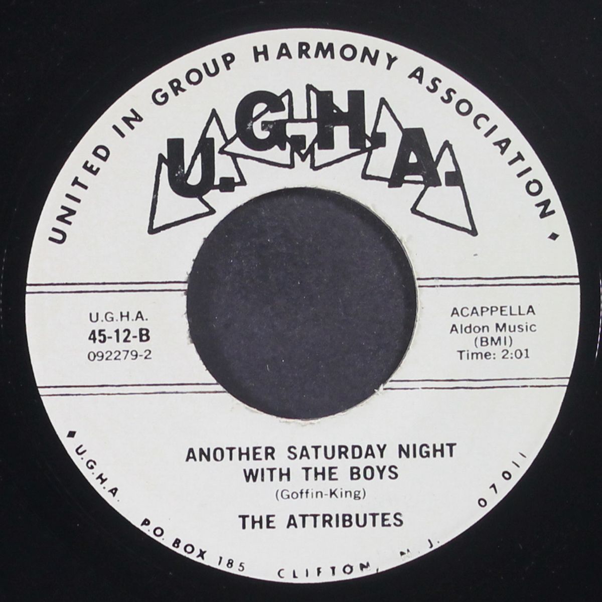 valerie / another saturday night with the boys by ATTRIBUTES