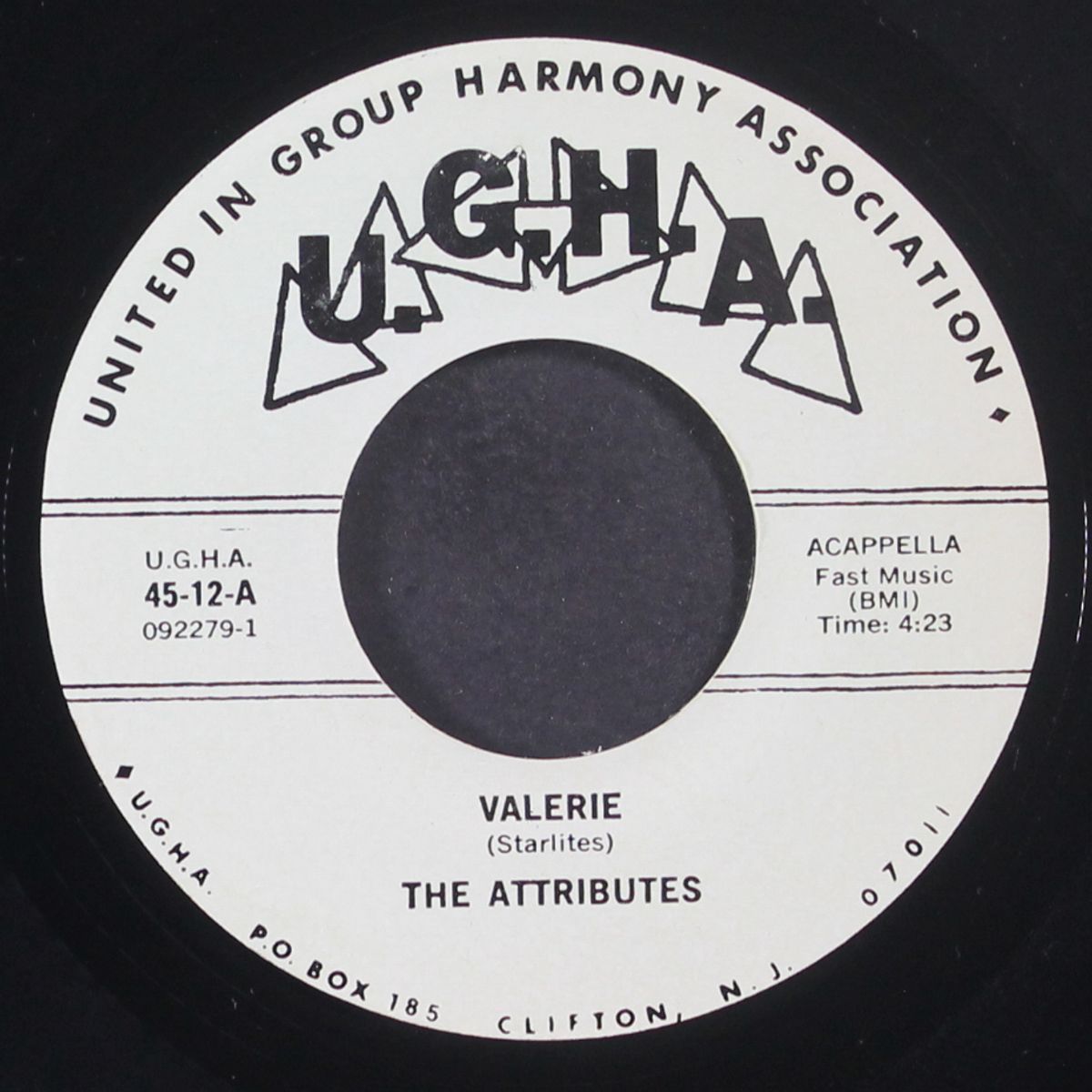 valerie / another saturday night with the boys by ATTRIBUTES